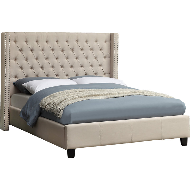 Joss & Main Colleen Upholstered Bed & Reviews Wayfair